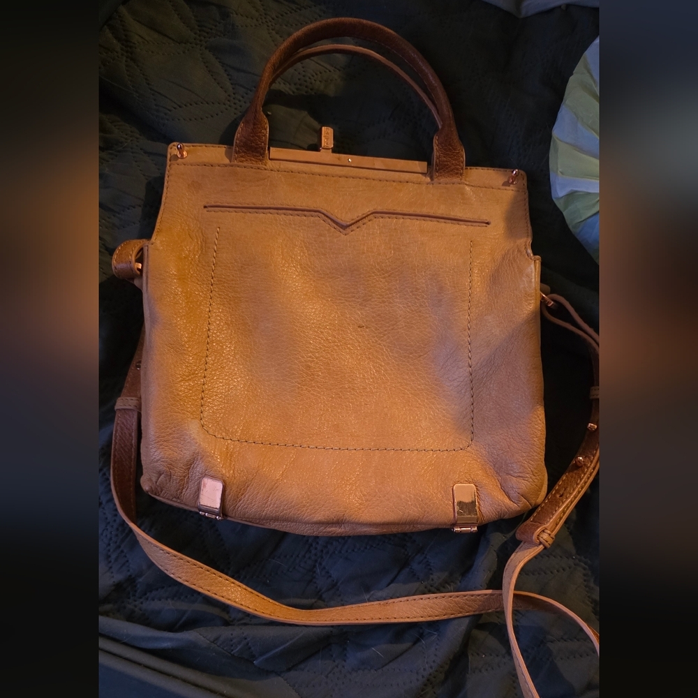 Botkier Tan Leather Crossbody Bag